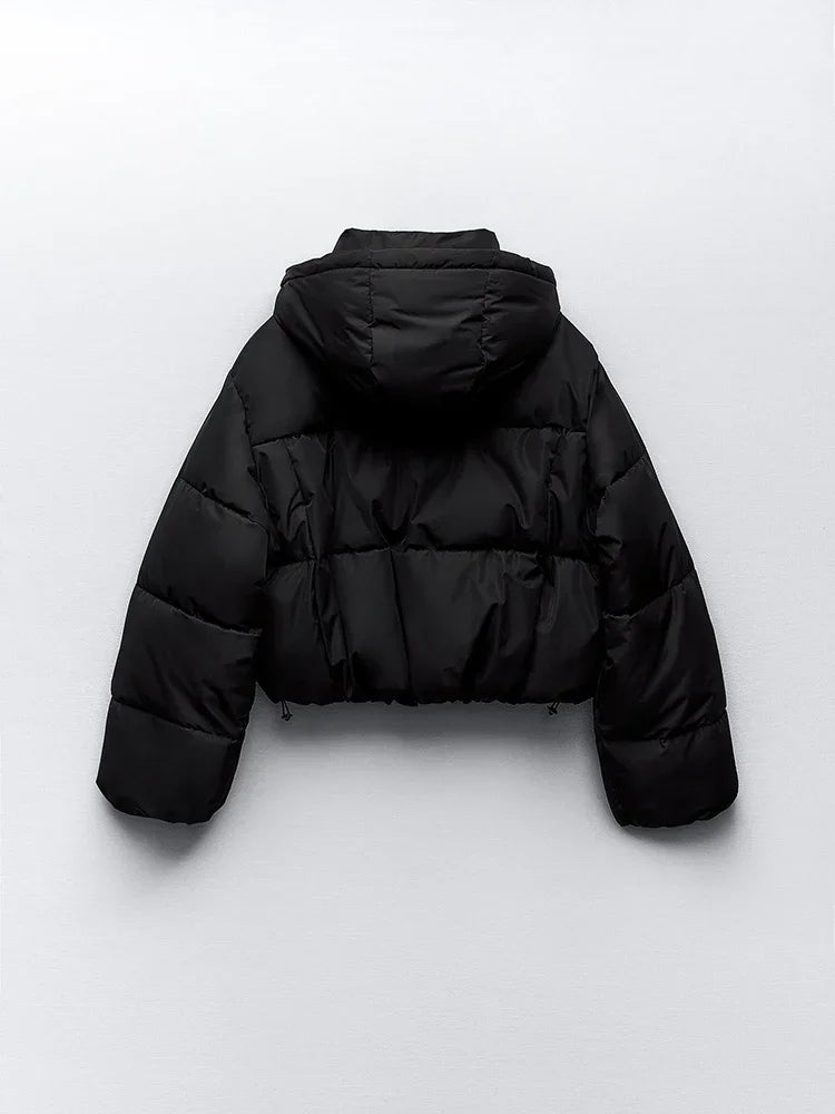 Mia – Black Puffer Jacket for Women - Stylish & Warm | Winter Coat 1
