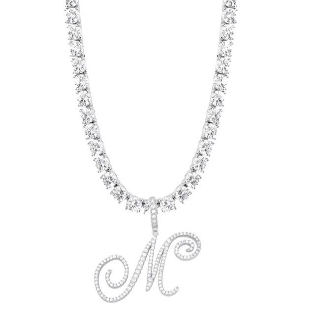 Fjorna | Women's Necklace Silver Adjustable 18 Inch Cubic Zirconia 1