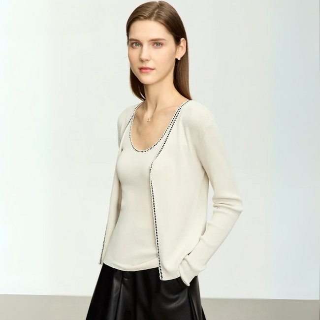 Alice – Cardigan Ladies Women’s Slim Fit | Cardigan Knitted 1