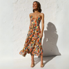 Stacey | Cotton-Blend Bodycon Dress in Bold Colors