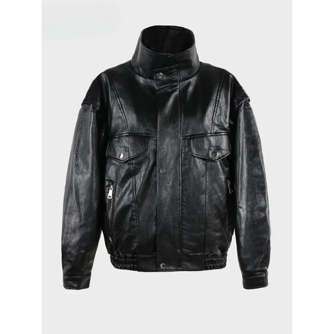 Marco – Leather Jacket Men’s - Stylish Oversized | Outerwear 2