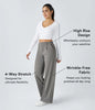 Lila – Women’s High-Rise Wide Leg Pants | Effortless Elegance 3