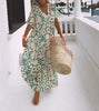 Ariane – Feminine Midi Dress with Summer Print