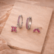Unisex piercing set with multiple accessories from FJØRNA, featuring silver and gold-tone ear and nose jewelry.