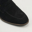 Men's FJØRNA suede summer slip-on loafers with elegant design, featuring smooth texture and casual yet refined style.