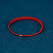 Emily - Stones 925 Sterling Silver Lucky Golden Bead Braided String Bracelet Anklet