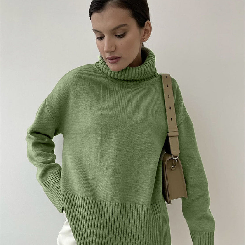 Loose Cashmere Sweater Milky White
