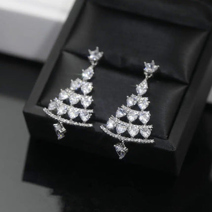 Versatile Christmas Tree Fashion Earrings