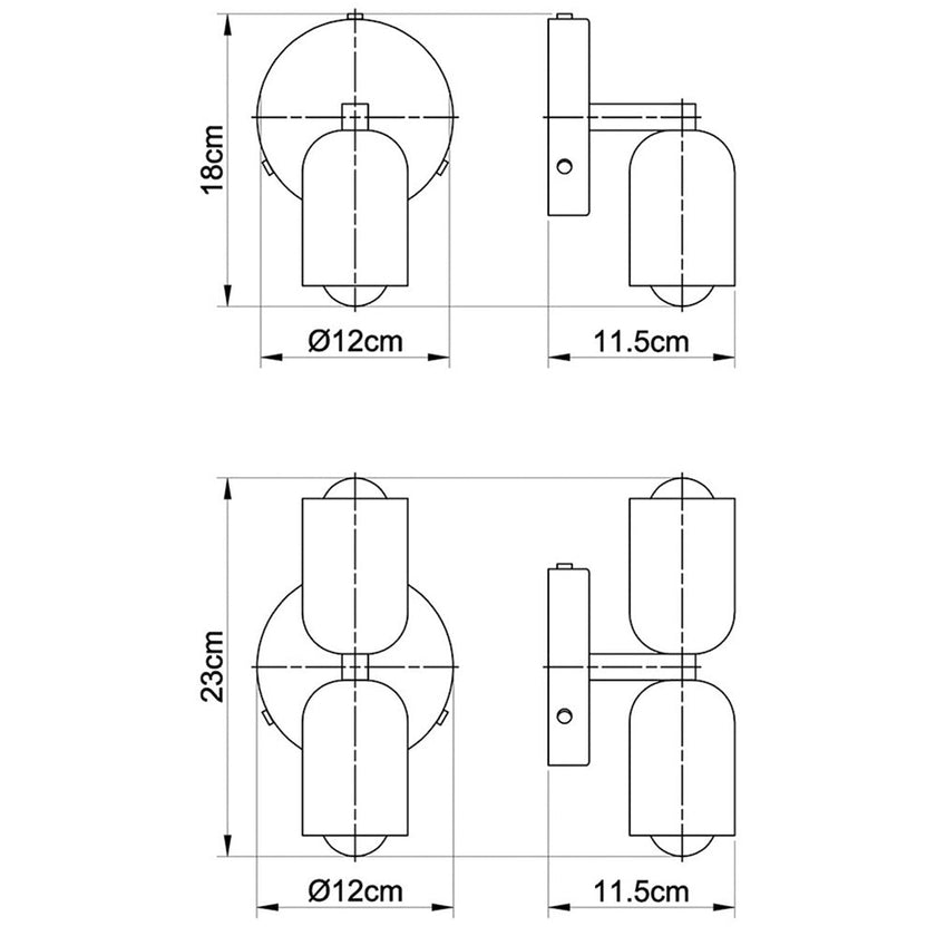 Luxora Vintage-Inspired Medieval Wall Sconce