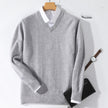 Cashmere V-Neck Sweater - 9