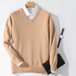 Cashmere V-Neck Sweater - 3