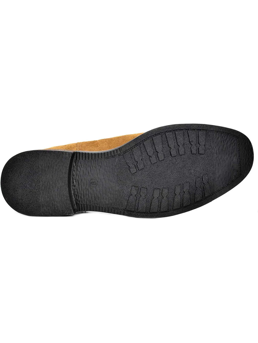 Suede Chelsea Boots Camel - 33