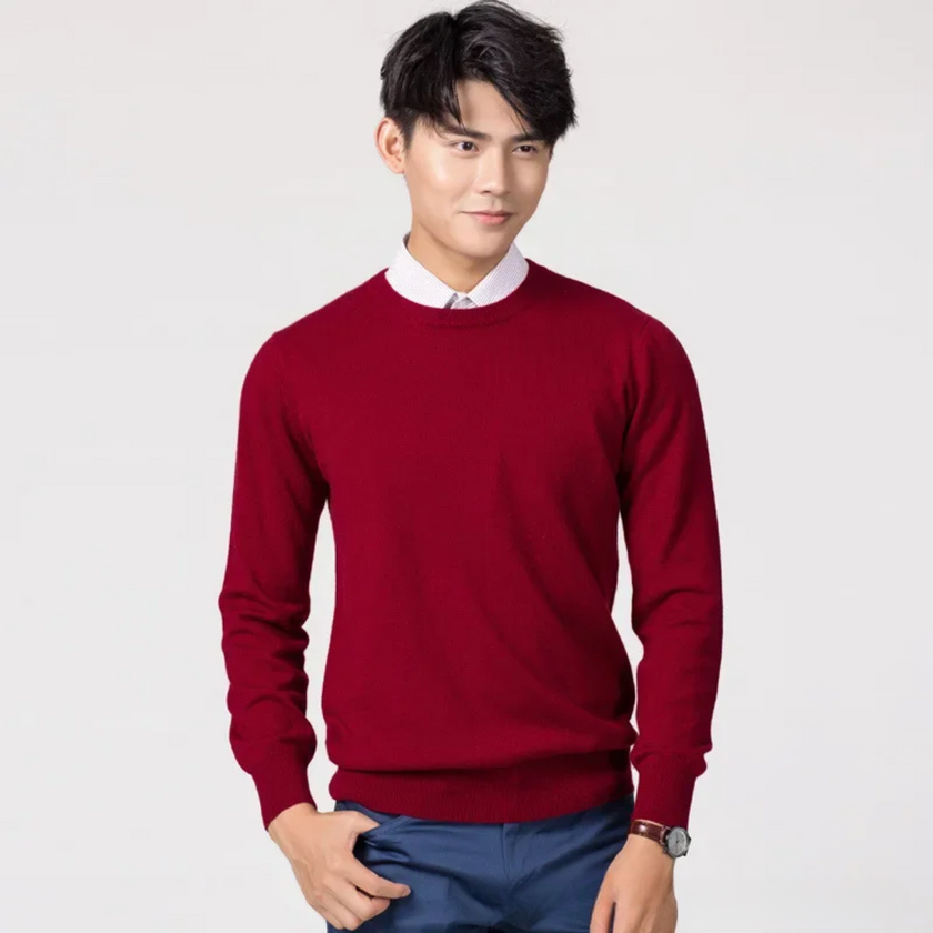 Mark – Crew Neck Men’s Slim-Fit Sweater | Classic Style 11