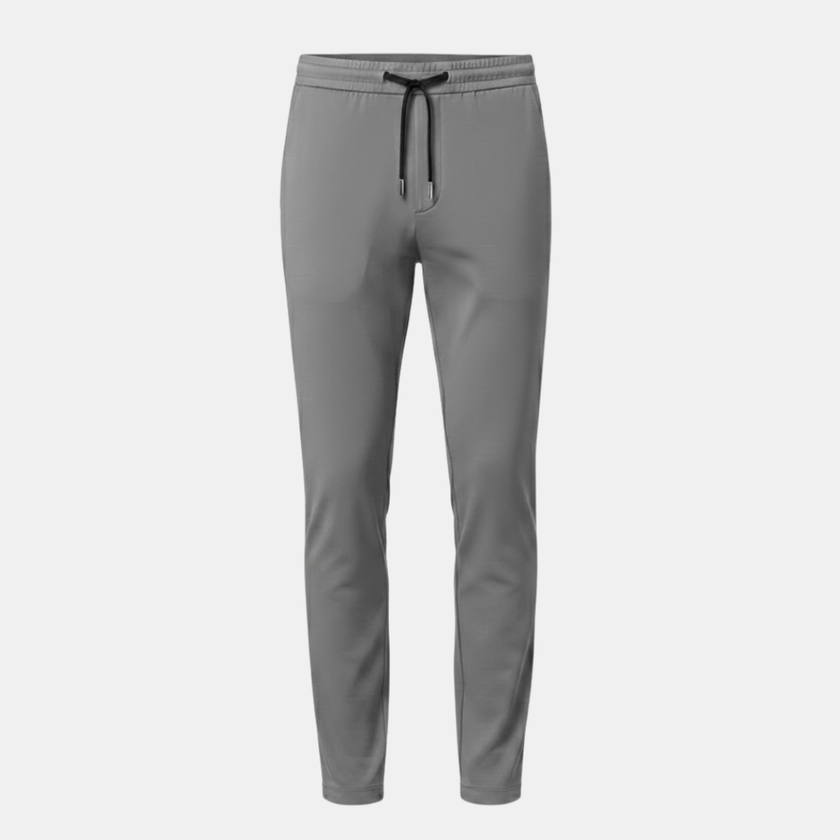 Men's FJØRNA trousers, stylish and comfortable pants with a modern fit, shown in a versatile color and casual design.
