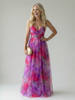 FJØRNA summer maxi dress for women, sleeveless wrap style in lightweight fabric, perfect for warm weather and casual occasions.
