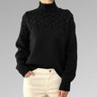 Cozy Turtleneck Sweater Cable Knit - 2