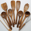 Udgita – 10-Piece Teak Wood Kitchen Utensil Set