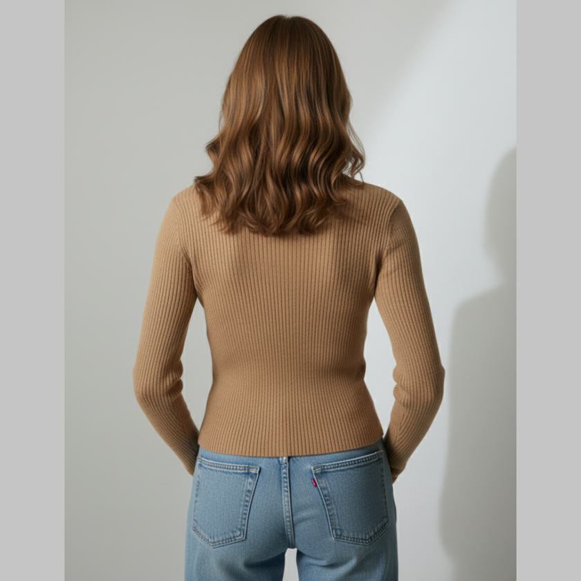 Ava – Cardigan Ladies Women’s Cropped Knitwear | Stylish Top