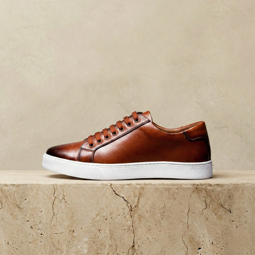FJØRNA women's leather shoes featuring stylish design and comfortable fit, shown on a clean white background.