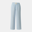 FJØRNA women's lounge trousers with elastic waist and side pockets, comfortable casual pants for relaxed wear.