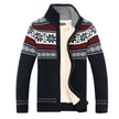 Oliver – Christmas Jumper Mens - Cozy Velvet | Cardigan 12