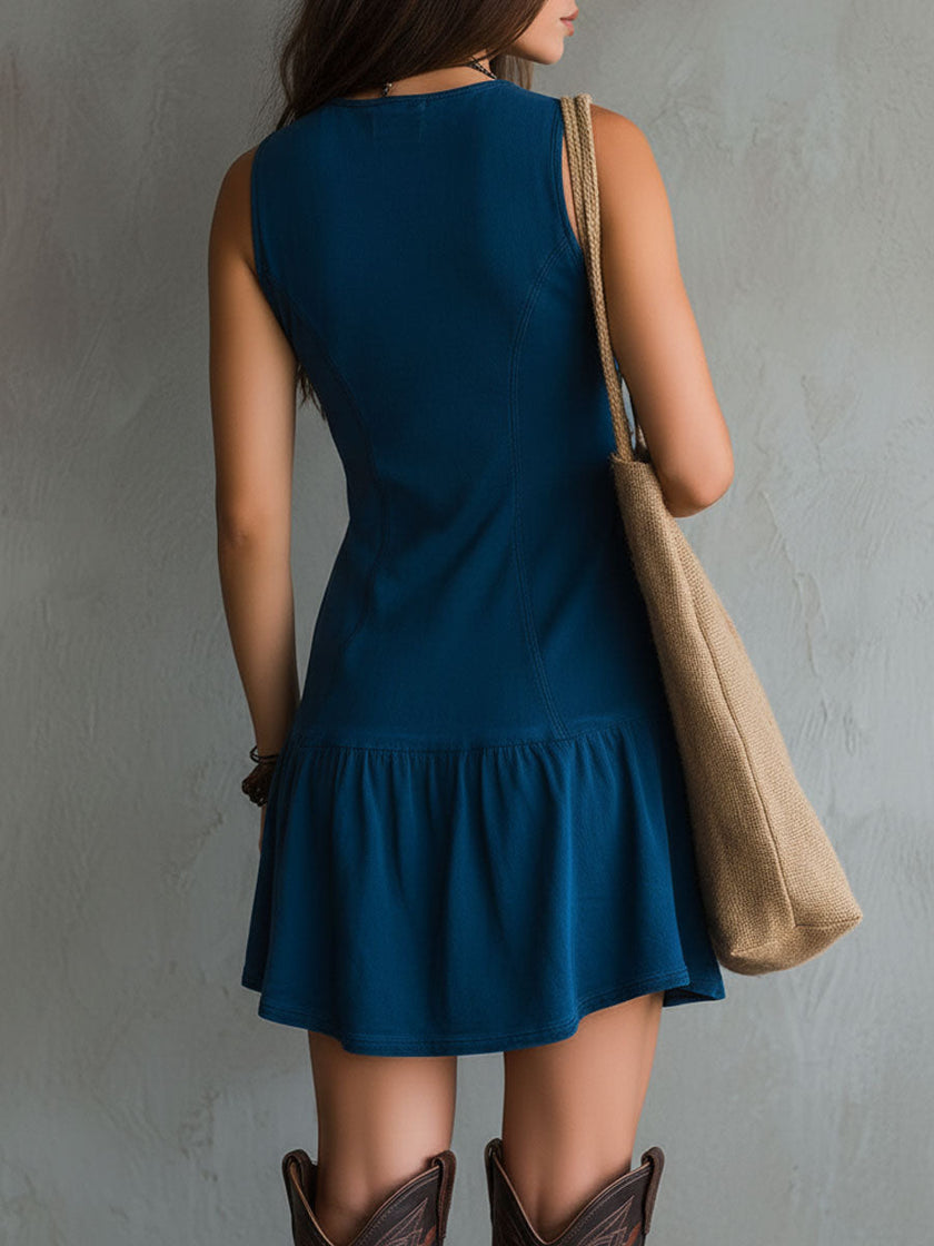 Sleeveless Mini Dress | Casual Dress