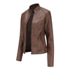 Emma – Leather Jacket Women + Stylish/Trendy - Plus Size Outerwear 11