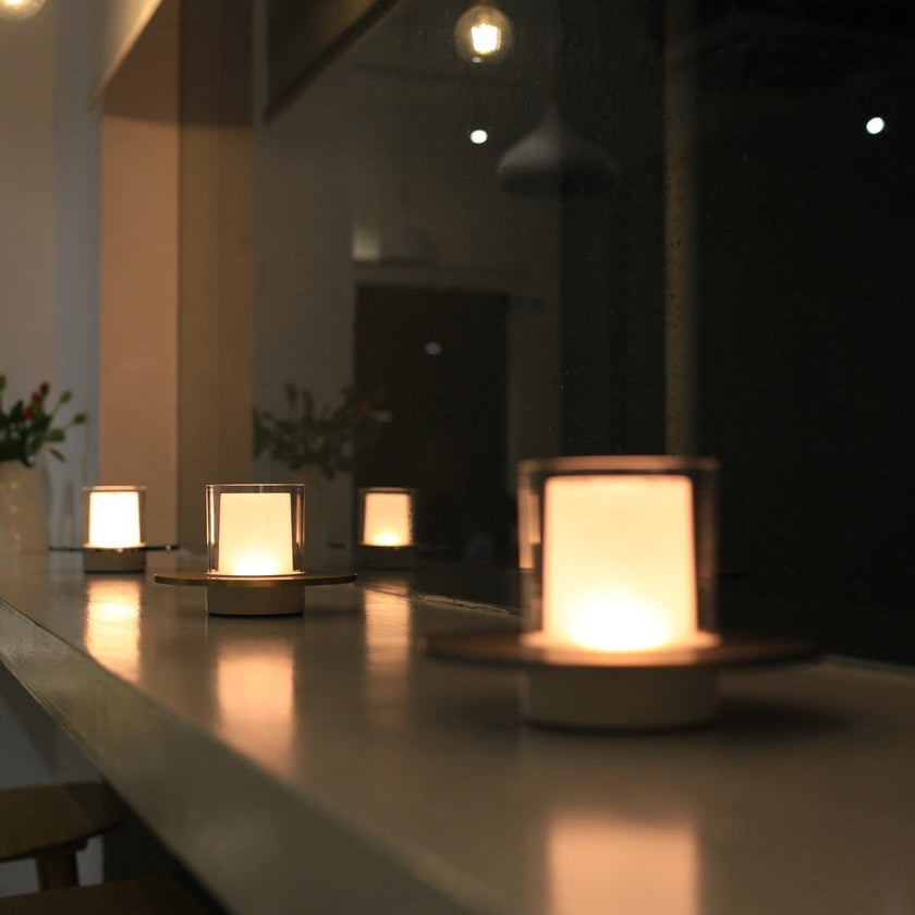 Romantica Gesture-Controlled Rechargeable LED Candle-Style Table Lamp