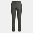 FJØRNA men's relaxed fit straight leg trousers, black pants with clean design and tailored fit, suitable for casual or professional wear.