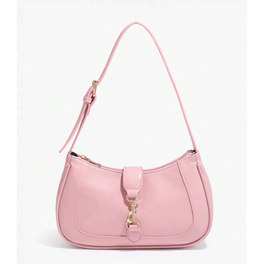 Chic Crescent Bag Burgundy