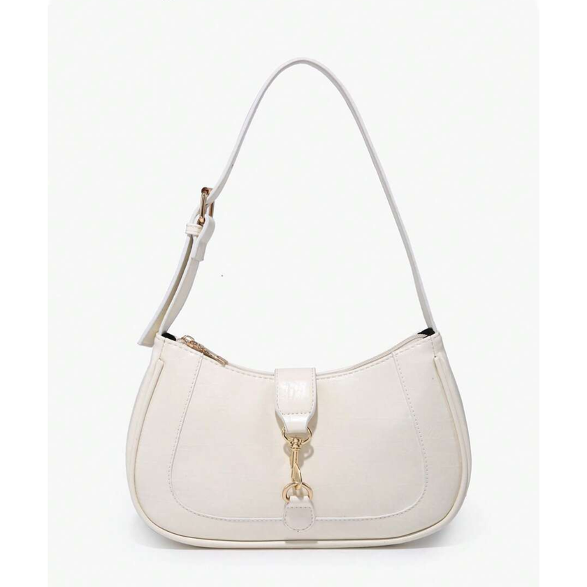 Chic Crescent Bag Burgundy