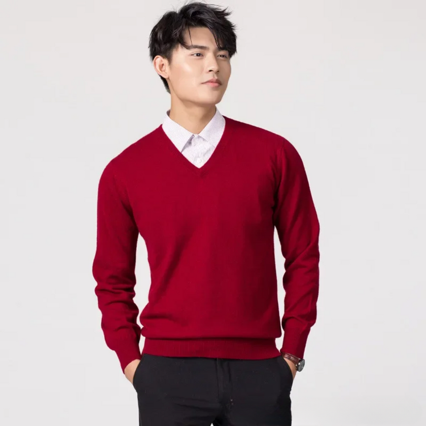 Mark – Crew Neck Men’s Slim-Fit Sweater | Classic Style 15
