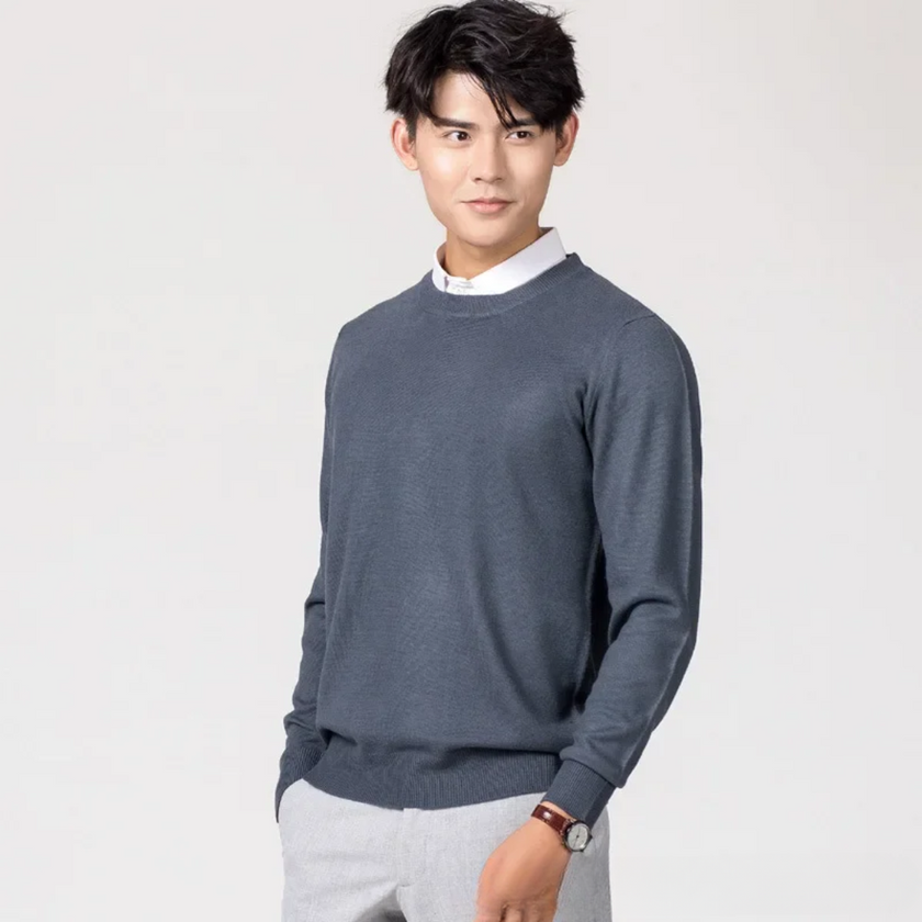 Mark – Crew Neck Men’s Slim-Fit Sweater | Classic Style 16
