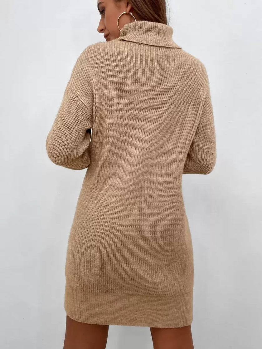 Emma – Winter Dress + Women’s - Casual/Comfortable | Sweater Dress - 2