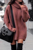 Sophia – Winter Dress + Women’s - Cozy/Chic | Sweater Dress - 8