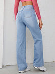Retro Straight Leg Jeans