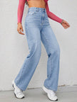 Retro Straight Leg Jeans