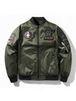 Reversible Bomber Jacket Army Green - 1