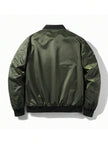 Reversible Bomber Jacket Army Green - 2