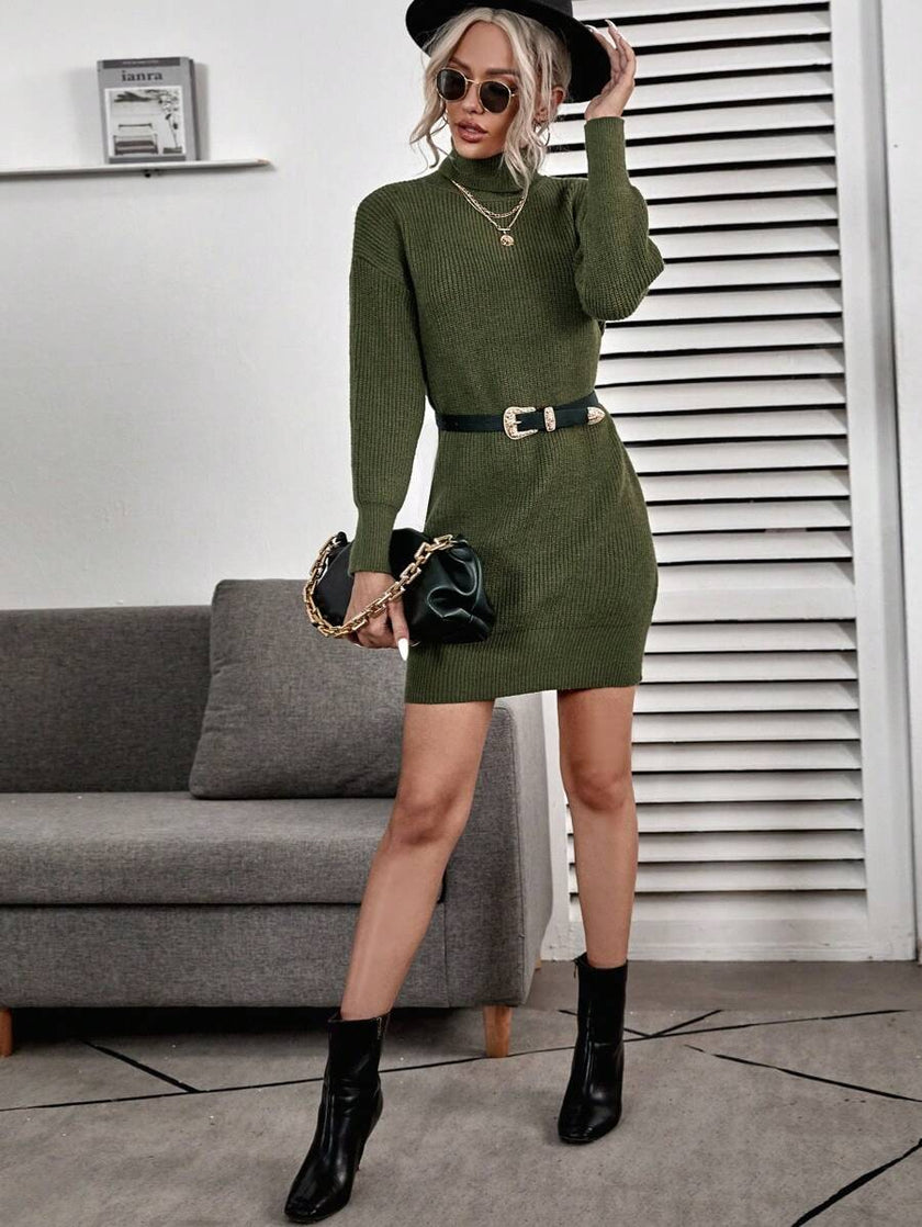 Emma – Winter Dress + Women’s - Casual/Comfortable | Sweater Dress - 12