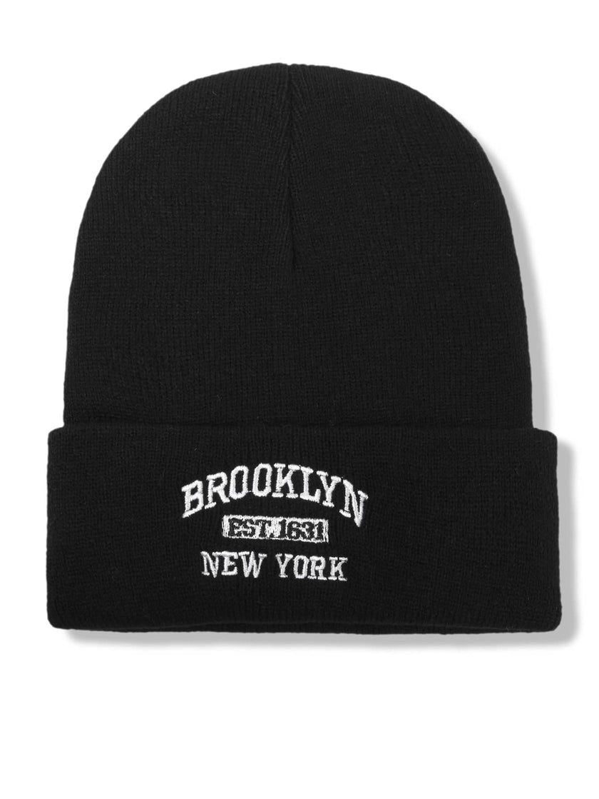 Beige Knitted Beanie