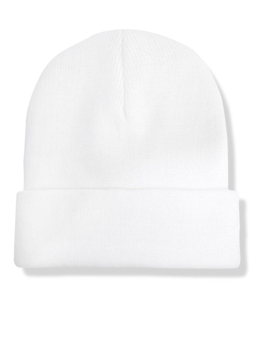 Beige Knitted Beanie