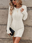 Emma – Winter Dress + Women’s - Cozy Casual | Sweater Dress - 16
