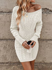 Emma – Winter Dress + Women’s - Cozy Casual | Sweater Dress - 18