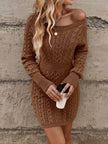 Emma – Winter Dress + Women’s - Cozy Casual | Sweater Dress - 33