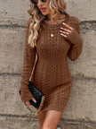 Emma – Winter Dress + Women’s - Cozy Casual | Sweater Dress - 36