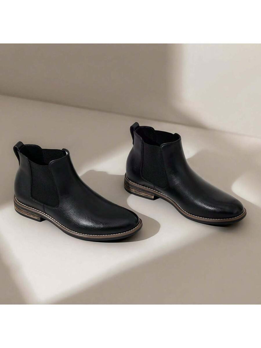 Suede Chelsea Boots Camel - 55