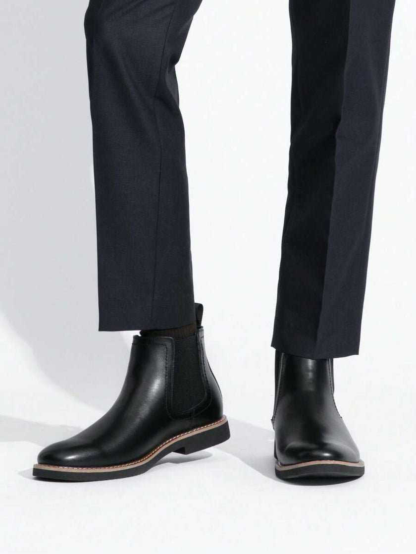 Chunky Chelsea Boots Brown - 2