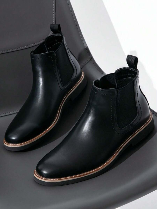 Chunky Chelsea Boots Brown - 1