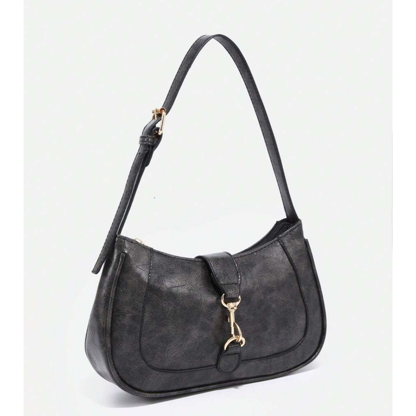 Chic Crescent Bag Burgundy